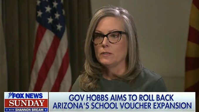 Gov Hobbs aims to roll back Arizona's school voucher expansion.